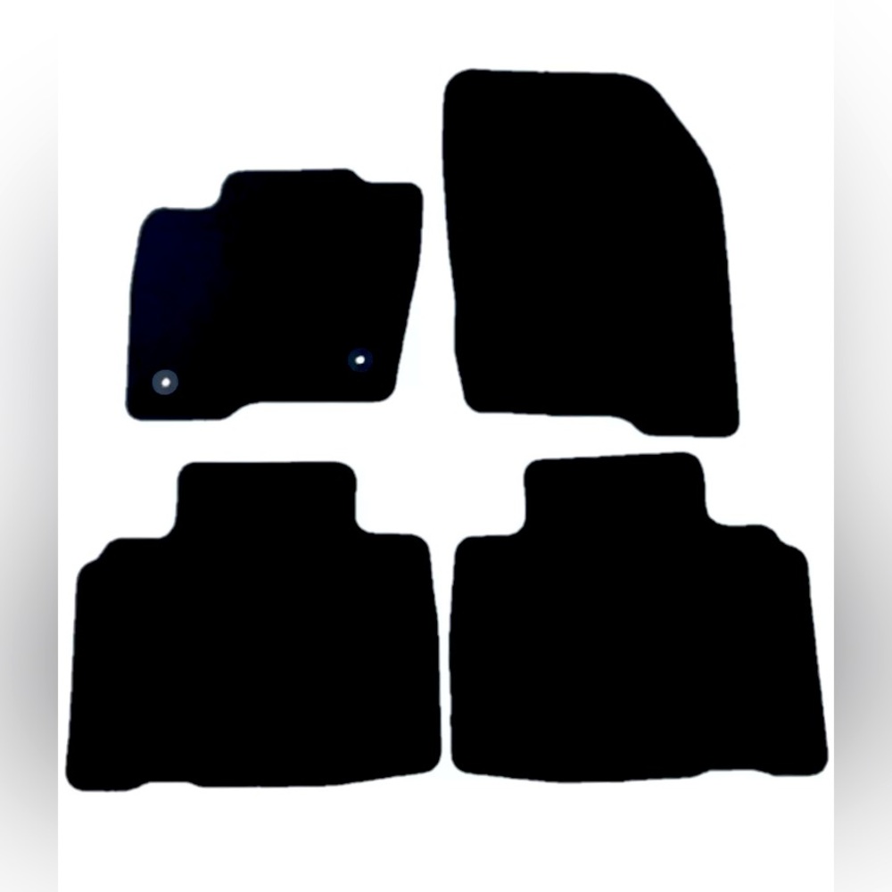 OEM NEW 2015-2024 Ford Edge Carpet Contour Floor Mats, Black
